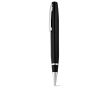 Stylo USB 2.0 impression intégrale en métal avec clip et encre noire couleur noir