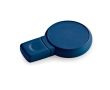 Clé USB impression intégrale de forme circulaire avec finition gomme couleur bleu