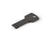 USB impression intégrale en aluminium format clé plusieurs couleurs couleur noir