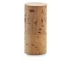 Clé USB impression intégrale en liège forme bouchon de vin couleur naturel