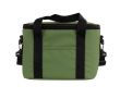 Sac isotherme imperméable en similicuir avec double anse ajustable couleur vert