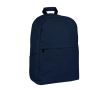 Sac à dos classique pour PC en coton avec poches latérales 15” couleur bleu marine