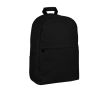 Sac à dos classique pour PC en coton avec poches latérales 15” couleur noir