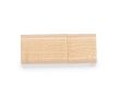 Clé USB impression intégrale avec corps en bambou et capuchon couleur naturel