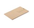 Carte USB impression intégrale en plastique recyclé avec finition bois couleur naturel