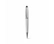 Stylo USB impression intégrale avec pointeur tactile encre noire couleur argenté