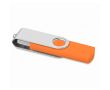 Clé USB impression intégrale avec double connexion USB et Micro USB couleur orange