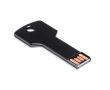 Clé USB impression intégrale à la forme d'une clé en métal couleur noir