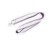 Tour de cou double couche en couleur, sur mesure, fabriqué en Europe couleur violet