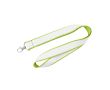 Tour de cou double couche en couleur, sur mesure, fabriqué en Europe couleur vert lime