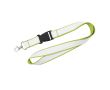 Cordon double épaisseur en couleur, sur mesure, fabriqué en Europe couleur vert lime