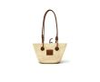 Grand sac panier avec longues anses à personnaliser 280 g/m² couleur naturel