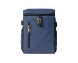 Sac à dos isotherme avec compartiments et similicuir à personnaliser couleur bleu marine