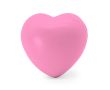 Anti-stress en forme de cœur de plusieurs couleurs à personnaliser couleur rose