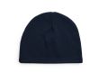 Bonnet de sport d’hiver en polyester et polaire 280 g/m² couleur bleu marine
