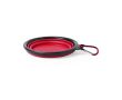 Gamelle pliable pour animaux pour aliments solides et liquides 450ml couleur rouge