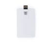 Carte USB double avec USB et Type C design ultrafin pliable couleur blanc