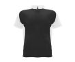 T-shirt technique avec manches raglan 140 g/m² Roly Direct Bugatti  couleur noir