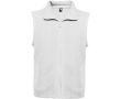 Gilet polaire unisexe avec zip 300 g/m² Roly Direct New Bellagio couleur blanc