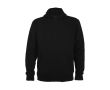 Sweat-shirt avec capuche 280 g/m² Roly Direct Montblanc  couleur noir