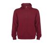 Sweat-shirt avec capuche 280 g/m² Roly Direct Montblanc  couleur grenat