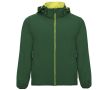 Softshell 2 couches avec capuche et poches zippées Roly Direct Siberia  couleur vert bouteille