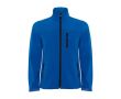 Veste softshell avec zip 300 g/m² Roly Direct Antartida couleur bleu roi