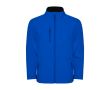 Veste softshell à 2 couches 300 g/m² Roly Direct Nebraska couleur bleu roi