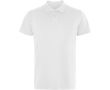 Polo unisexe piqué avec col à boutons 210 g/m² Roly Direct Wos couleur blanc