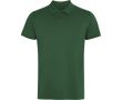 Polo unisexe piqué avec col à boutons 210 g/m² Roly Direct Wos couleur vert bouteille