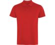 Polo unisexe piqué avec col à boutons 210 g/m² Roly Direct Wos couleur rouge