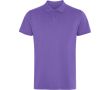 Polo unisexe piqué avec col à boutons 210 g/m² Roly Direct Wos couleur lilas