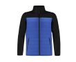 Vestes softshell personnalisées imperméables en polyester MKT Cornal  couleur bleu