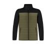 Vestes softshell personnalisées imperméables en polyester MKT Cornal  couleur vert militaire