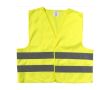 Gilet enfant réfléchissant personnalisé en polyester taille XS Mini couleur jaune fluorescent