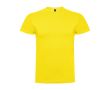T-shirt en coton peigné 180 g/m² Roly Direct Braco  couleur jaune
