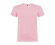 T-shirt en coton à mailles fines 155 g/m² Roly Direct Beagle  couleur rose clair 