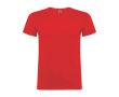 T-shirt en coton à mailles fines 155 g/m² Roly Direct Beagle  couleur rouge