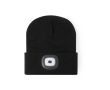 Bonnet d’hiver pour l’extérieur avec éclairage LED intégré couleur noir