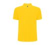 Polo en tissu piqué 220 g/m² Roly Direct Pegaso Premium couleur jaune
