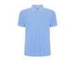 Polo en tissu piqué 220 g/m² Roly Direct Pegaso Premium couleur bleu ciel