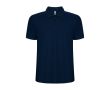 Polo en tissu piqué 220 g/m² Roly Direct Pegaso Premium couleur bleu marine