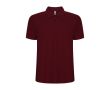 Polo en tissu piqué 220 g/m² Roly Direct Pegaso Premium couleur grenat