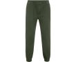 Pantalon de jogging unisexe en coton, poches latérales 390 g/m² Roly couleur vert militaire