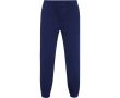 Pantalon de jogging unisexe en coton, poches latérales 390 g/m² Roly couleur bleu marine