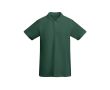 Polo à manches courtes en coton bio 210 g/m² Roly Direct Prince  couleur vert bouteille