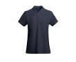Polo pour femme en coton organique 210 g/m² Roly Direct Prince  couleur bleu marine