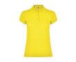 Polo en coton piqué pour femme 200 g/m² Roly Direct Star  couleur jaune