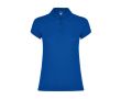 Polo en coton piqué pour femme 200 g/m² Roly Direct Star  couleur bleu roi