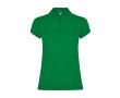 Polo en coton piqué pour femme 200 g/m² Roly Direct Star  couleur vert tropical